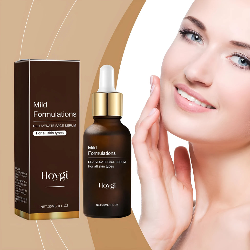 30ml facial essence bottle with hyaluronic acid, collagen, and arbutin for skincare