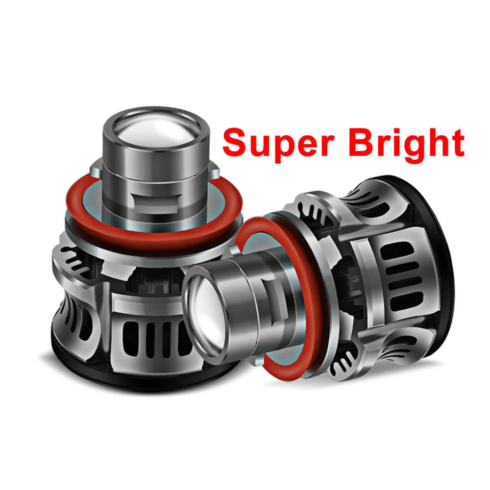 H11 36W laser fog lamp car bulb with aviation aluminium alloy housing for headlight modification