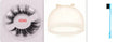 Affectionate brand 5D mink false eyelashes set with application brush and hair cap