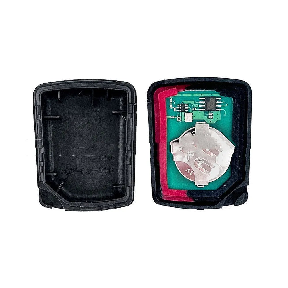 Ford car remote key fob replacement shell in ABS plastic, shown in 2-button and 3-button styles.