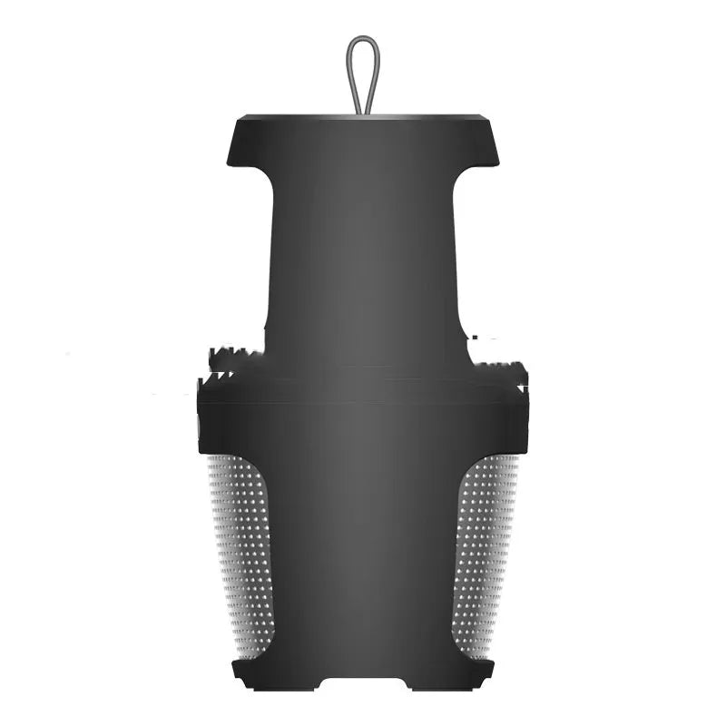Black or white indoor mosquito killer lamp with USB charging port and compact rectangular design