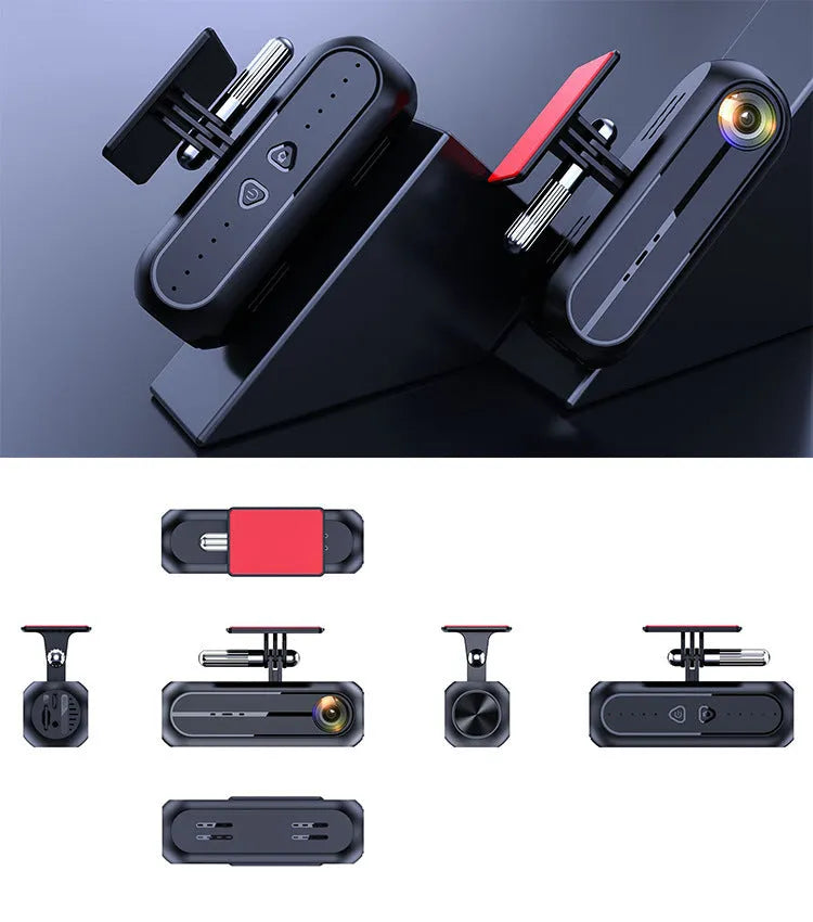 Mini WiFi dash cam 1080P HD night vision driving recorder with 120-degree lens for car safety