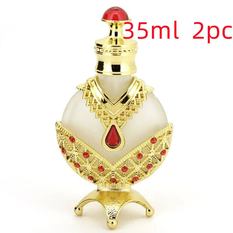 Concentrated perfume oil 12ml or 35ml with floral fragrance in decorative glass bottle
