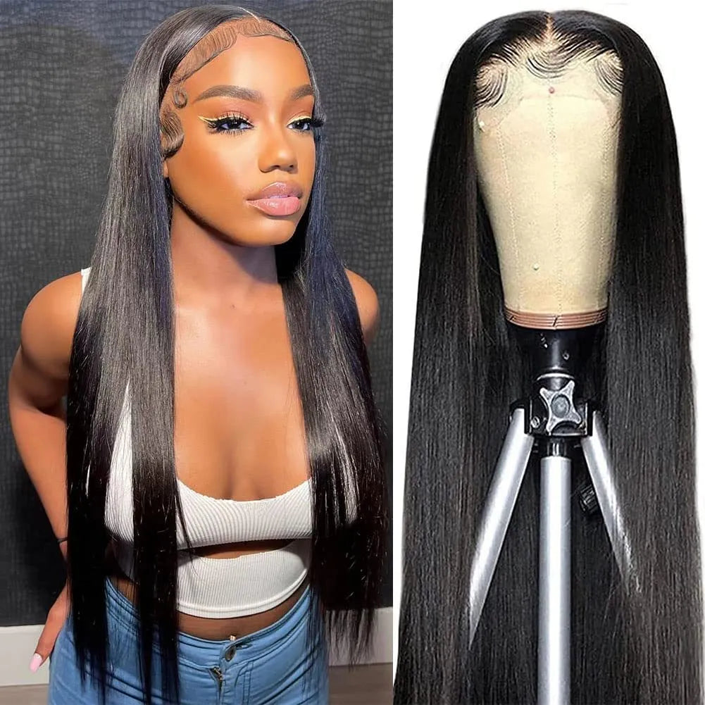 Human hair HD lace wig hand woven real hair 18-30 inch lengths exotic style
