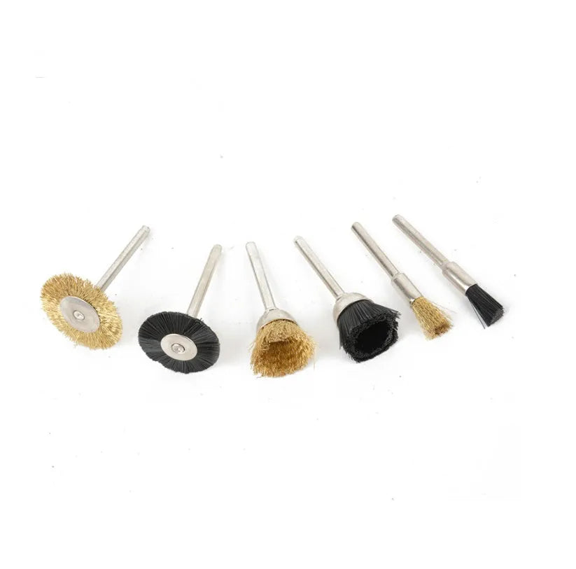 150-piece electric grinder accessory combo set with steel, copper, diamond, and wool components