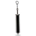 Sword Wind Legend black zinc alloy keychain pendant, approximately 2.0x12cm and 35 grams
