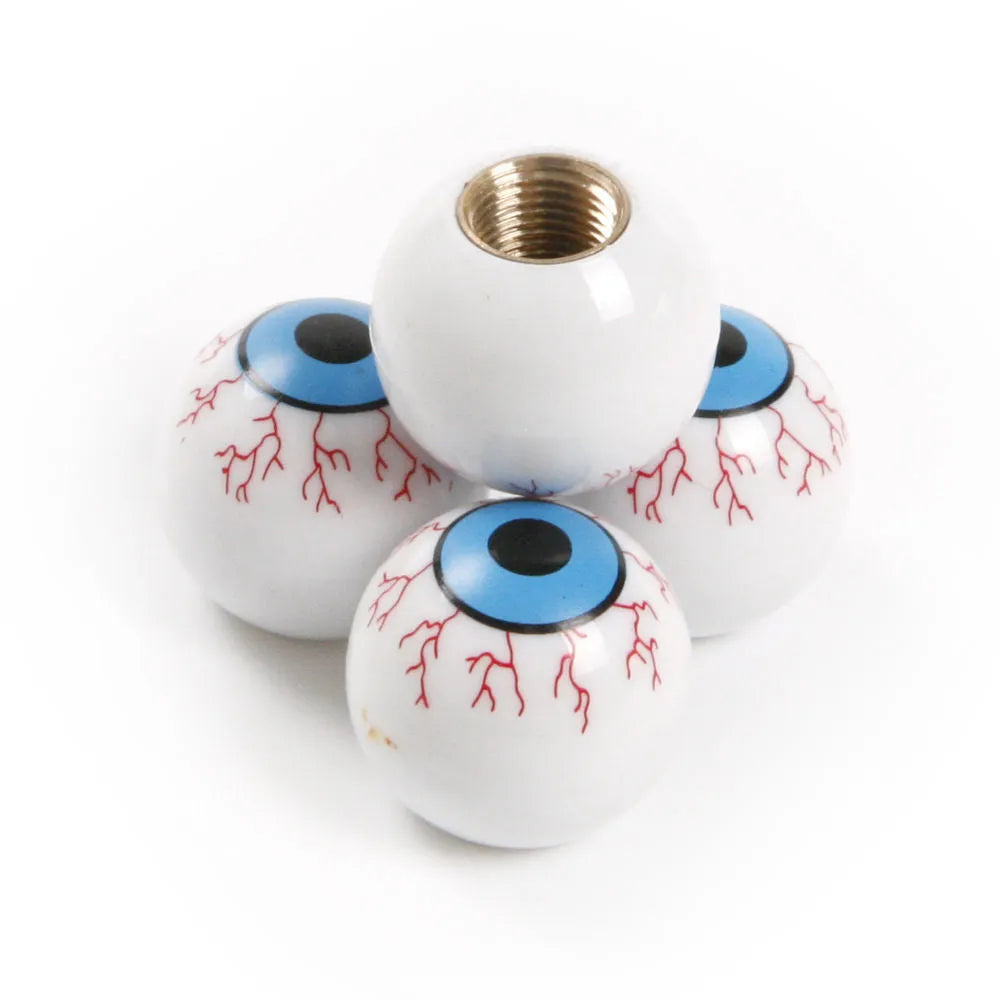4pcs set of modified car valve caps, ABS polypropylene with copper core, 2x2x2cm, for tyre valves