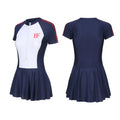 Conservative style one-piece swimsuit for women's sports and fitness activities