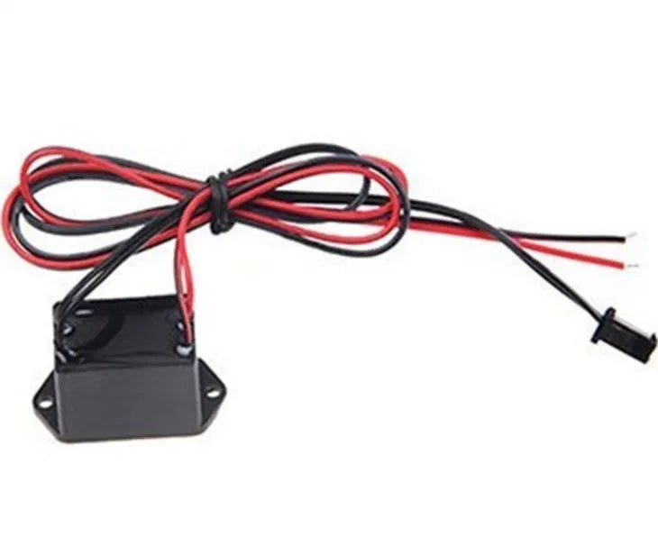 Flexible water-resistant LED strip light with 360° illumination, 1m length, 10 colour options