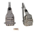 Outlife tactical camouflage shoulder backpack with multi-pocket outdoor utility design in a woodland pattern