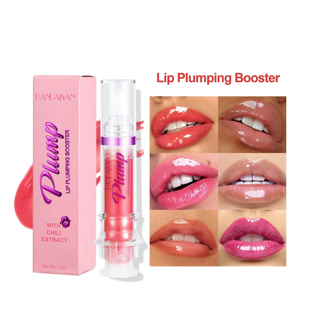 Tube of Rich Lip Color liquid lipstick in a shiny finish, shown in one of six available shades.