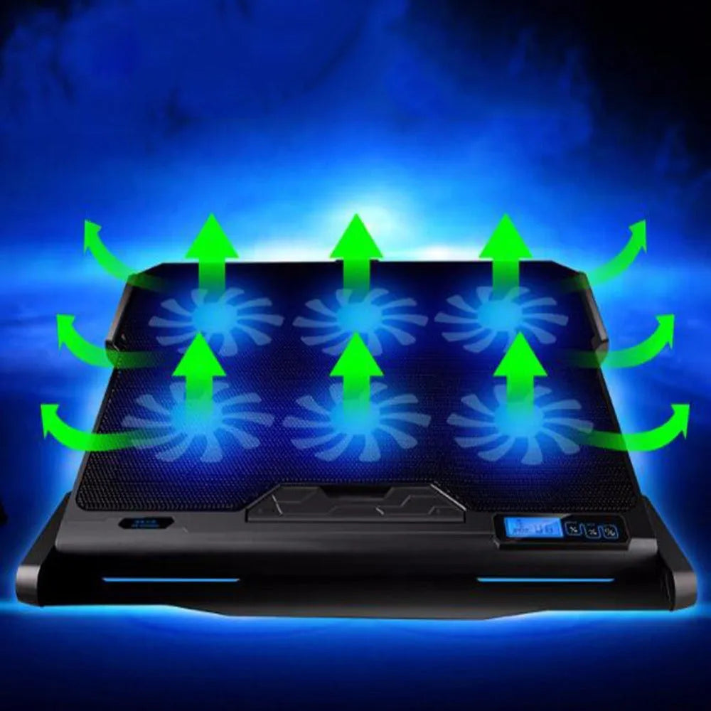 Black metal mesh laptop cooling board with USB cable for ultrabook and notebook air cooling