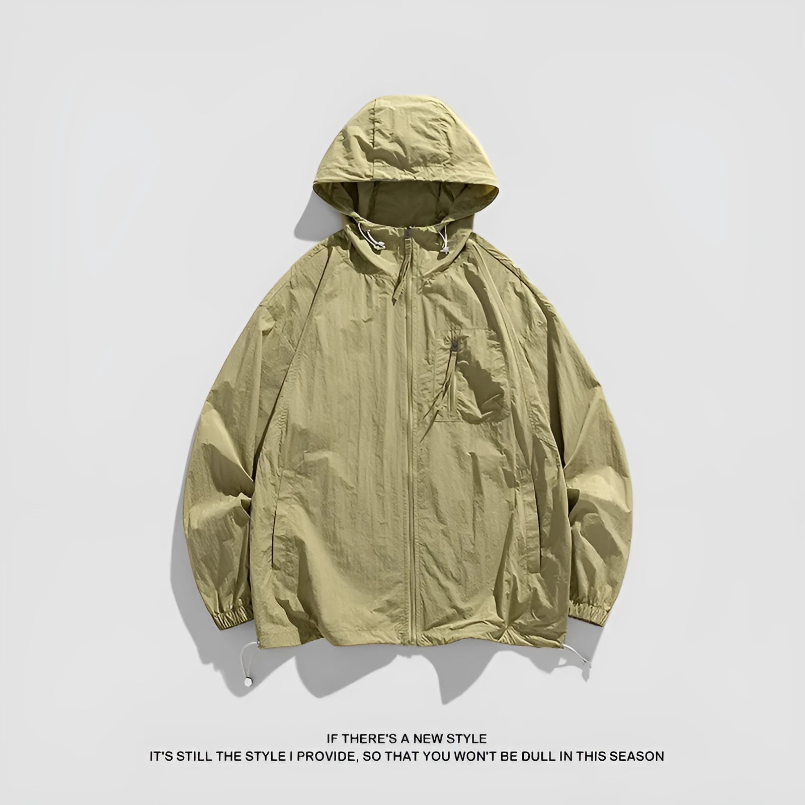 Lightweight couple hooded sun protection jacket in Lycra fabric available in four colours