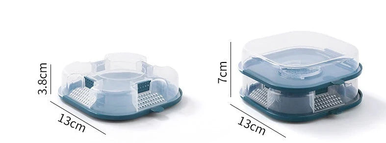 Reusable cockroach trap made of high-quality, odor-free materials with an innovative trap door design for effective pest control