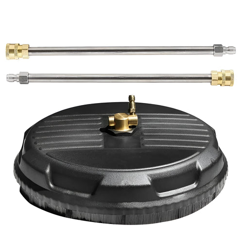 15 inch black surface cleaner with copper scrubbing disc for 3600psi pressure washer