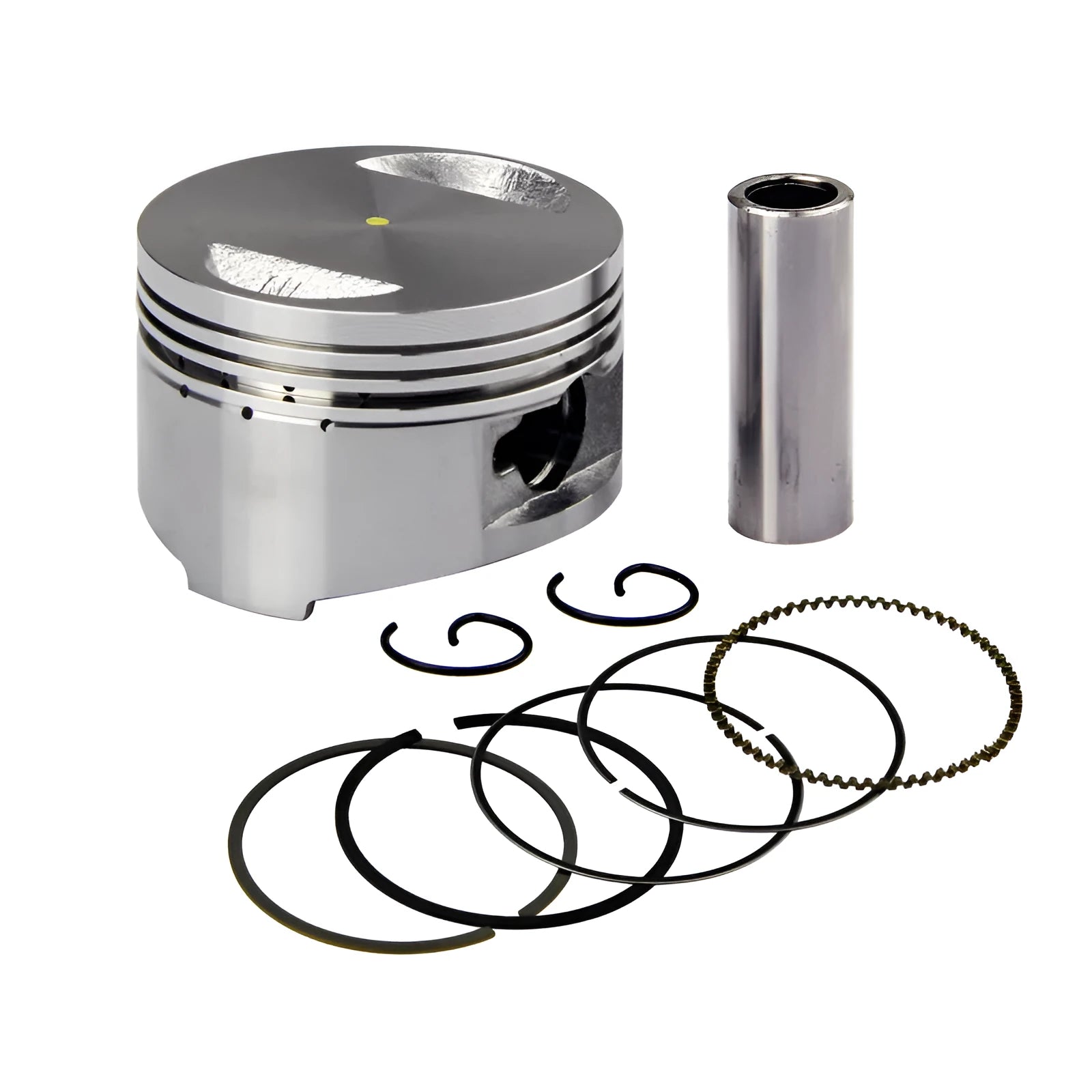GY6 150 scooter engine piston kit with 125cc cylinder diameter replacement assembly