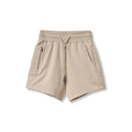 Men's multi-pocket sports shorts in green, khaki, black, brown or milky white, mid waist, sizes M to XXXL
