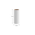 Pet hair lint remover roller with refillable sticky paper core for cat hair removal on floors