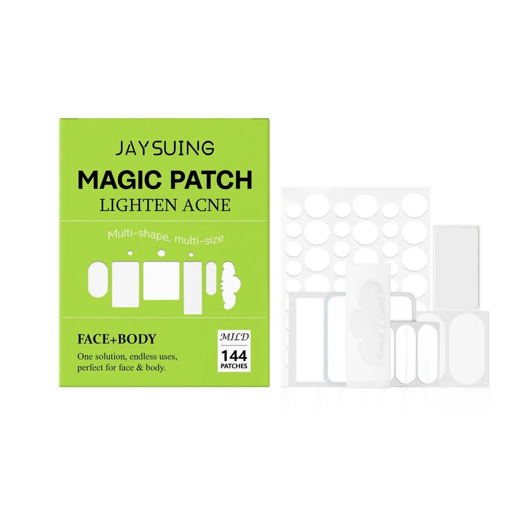 Pack of 144 facial acne patches with tea tree oil and salicylic acid for daily spot care