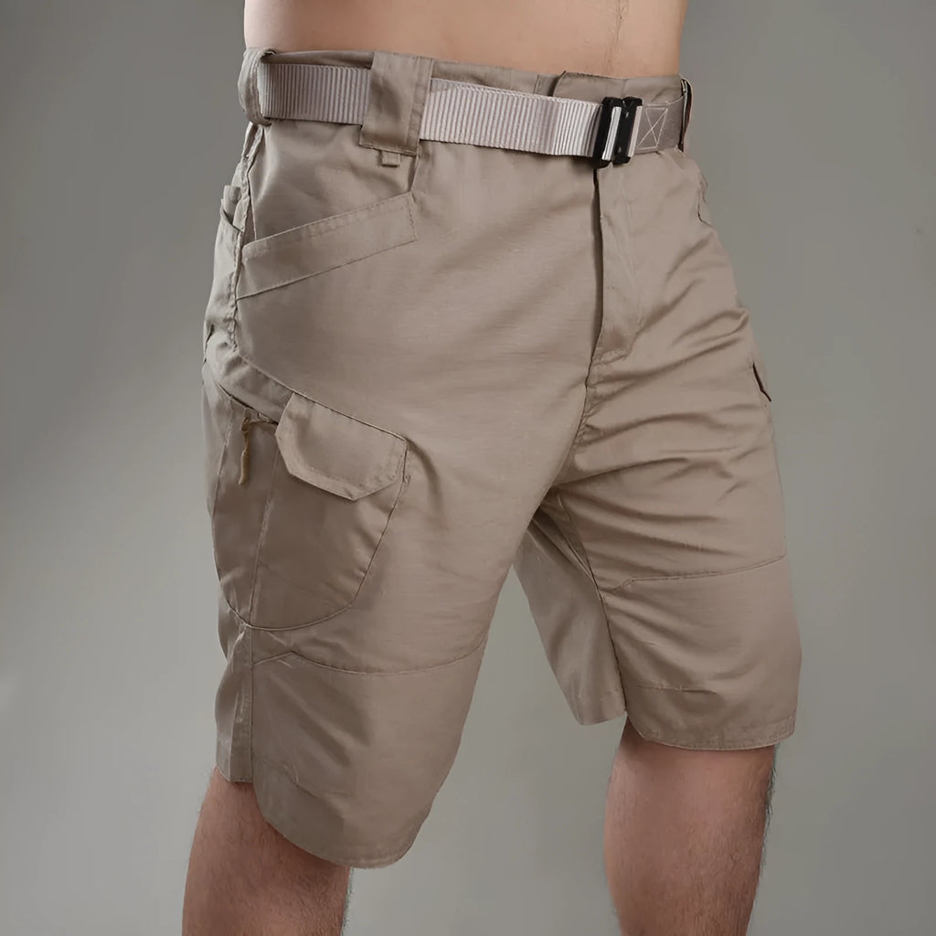 IX7 men's tactical shorts in cotton blend fabric available in multiple colours and sizes