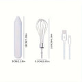 Hand-held electric whisk with straight handle, available in black colour options for household baking