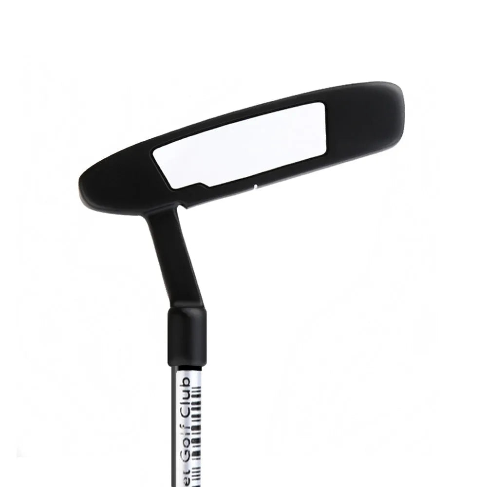 Men's beginner putter TUG025 black blue two-section push rod 939.8mm length on putting green