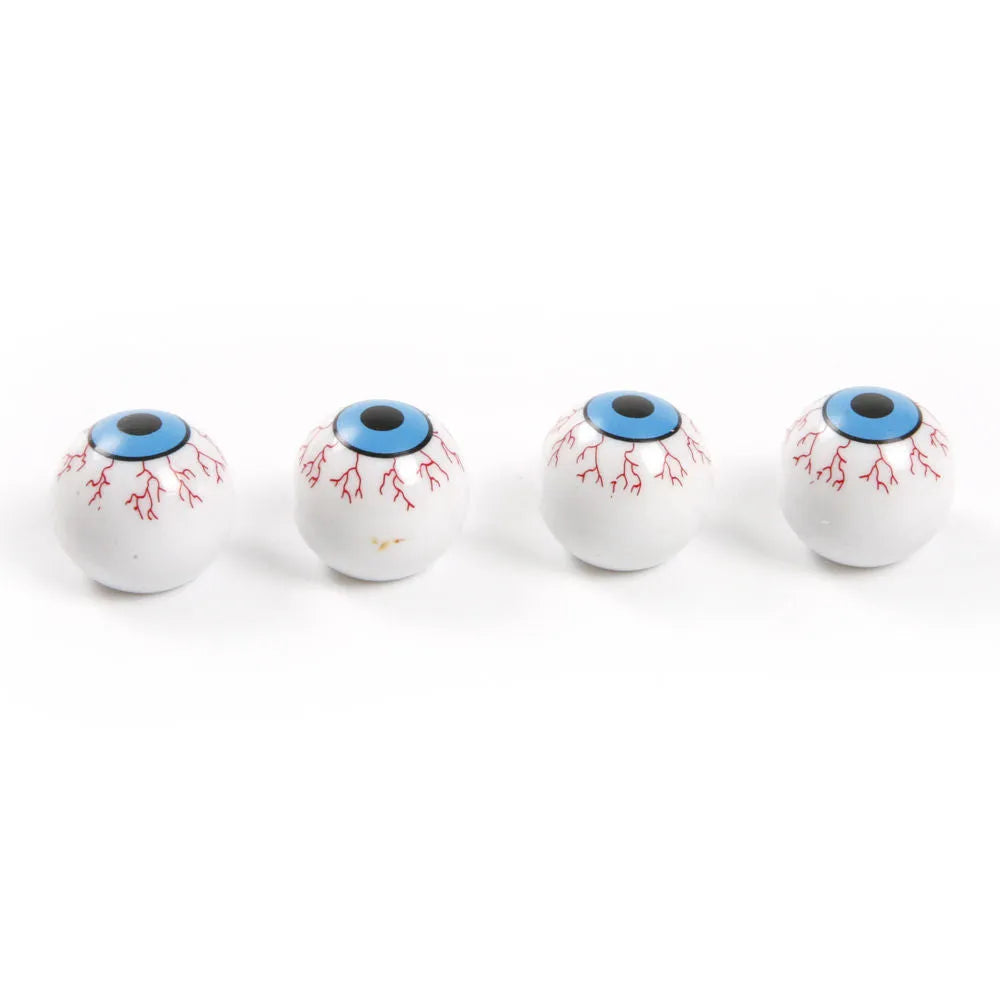 4pcs set of modified car valve caps, ABS polypropylene with copper core, 2x2x2cm, for tyre valves