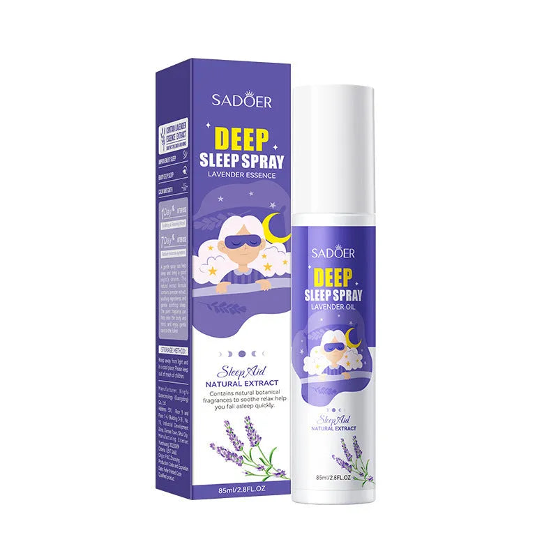 85ml fatigue relief sleep spray bottle with lavender chamomile fragrance for bedtime relaxation