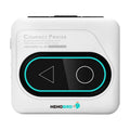 Compact Avocado Green Bluetooth thermal mini printer for wireless mobile phone photo and text printing.