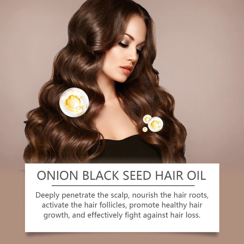 100ml hair care essential oil bottle with accessories for nourishing dry hair