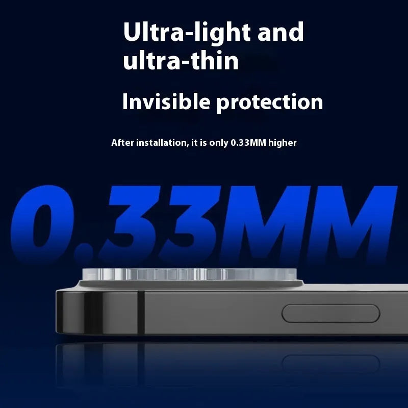 Tempered glass camera lens protector for iPhone rear camera module anti-drop explosion-proof high-definition