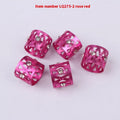 Aluminium wig decoration hair ring in seven colours with crown and heart shapes