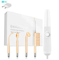 High frequency electrode magic wand machine with blue neon light, space capsule design, and EU Plug for acne mark removal