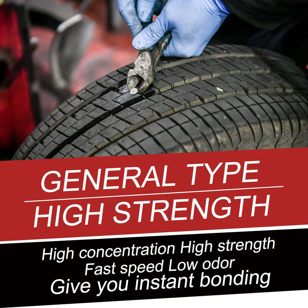30ml tube of tyre repair adhesive for car tyre crack sealing