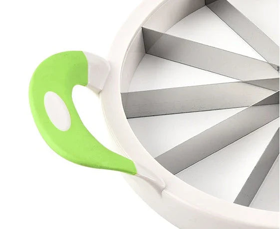 Premium Stainless Steel Watermelon Slicer with Ergonomic Design for Easy, Uniform Melon Cutting