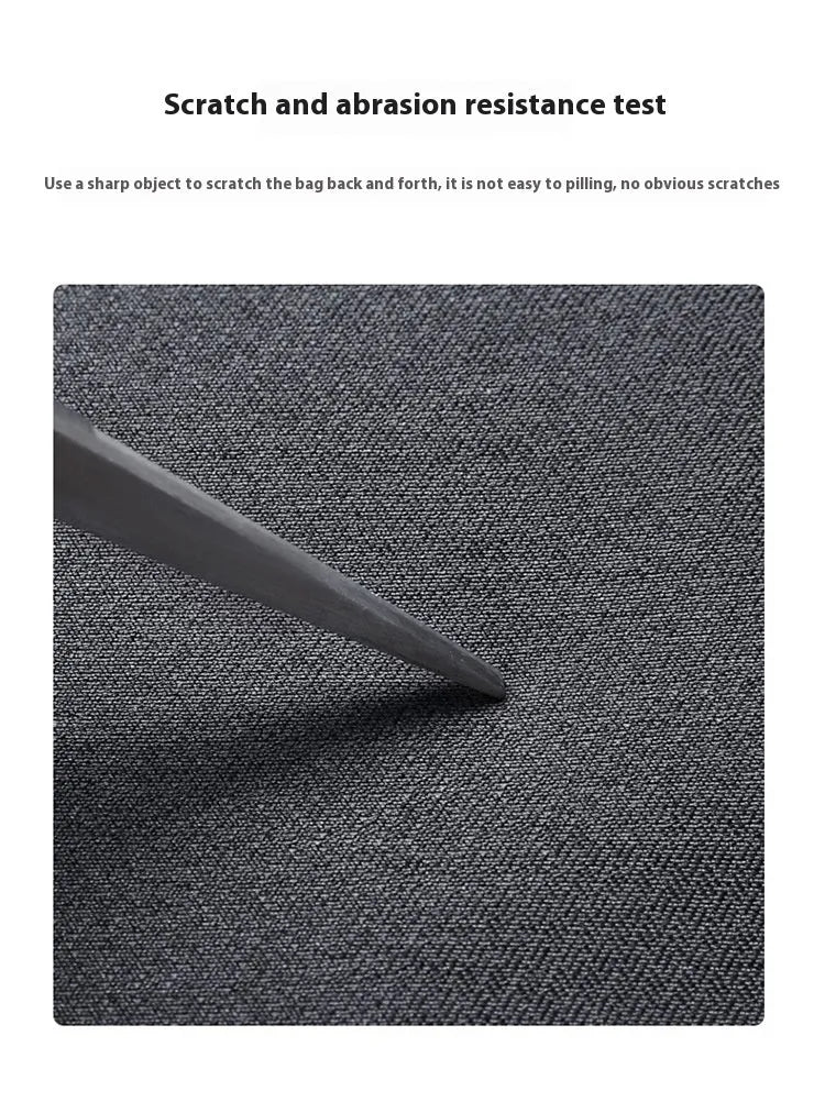 14-inch laptop protective sleeve in Oxford fabric with shockproof design in light grey or dark grey colour