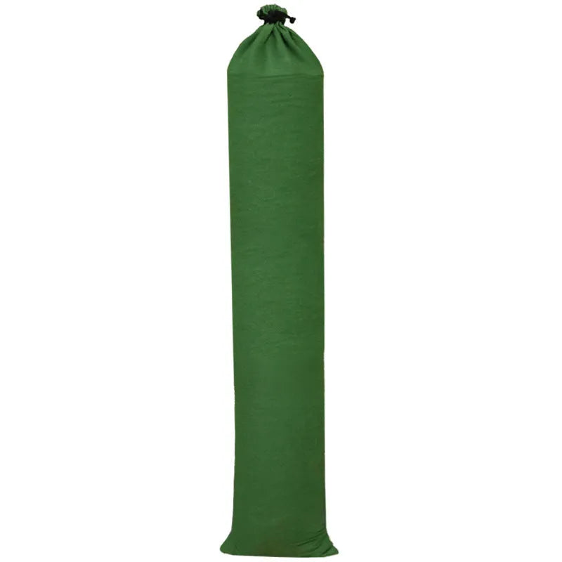 Canvas flood control sandbag strip in multiple sizes for emergency water barrier and fire prevention