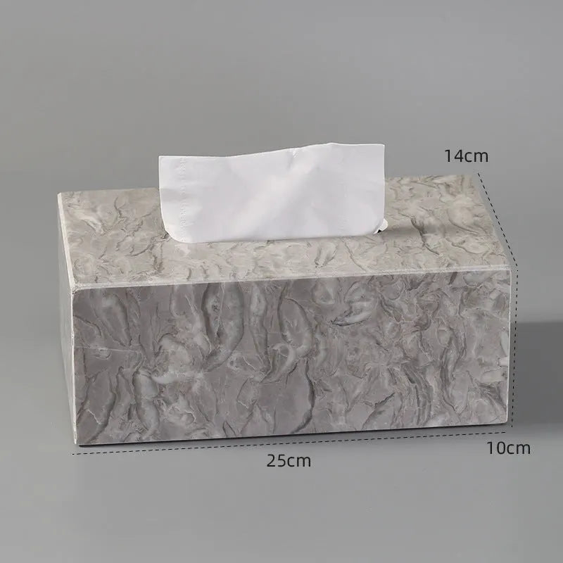 Marble bathroom toilet set with Overlord Flower pattern including tissue box, lotion bottle, and soap dish on white background.