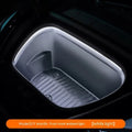 Tesla Model 3 Y front console ambient interior light kit with silicone light bar in three colour options