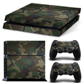 Thin 0.001mm PVC protective film with pattern options for a PS4 game console.