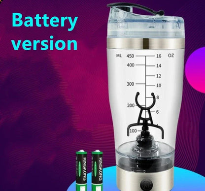 Portable Rechargeable Electric Protein Shake Mixer Bottle with Vortex Blending Technology, Ideal for Fitness, Travel, and On-the-Go Lifestyles