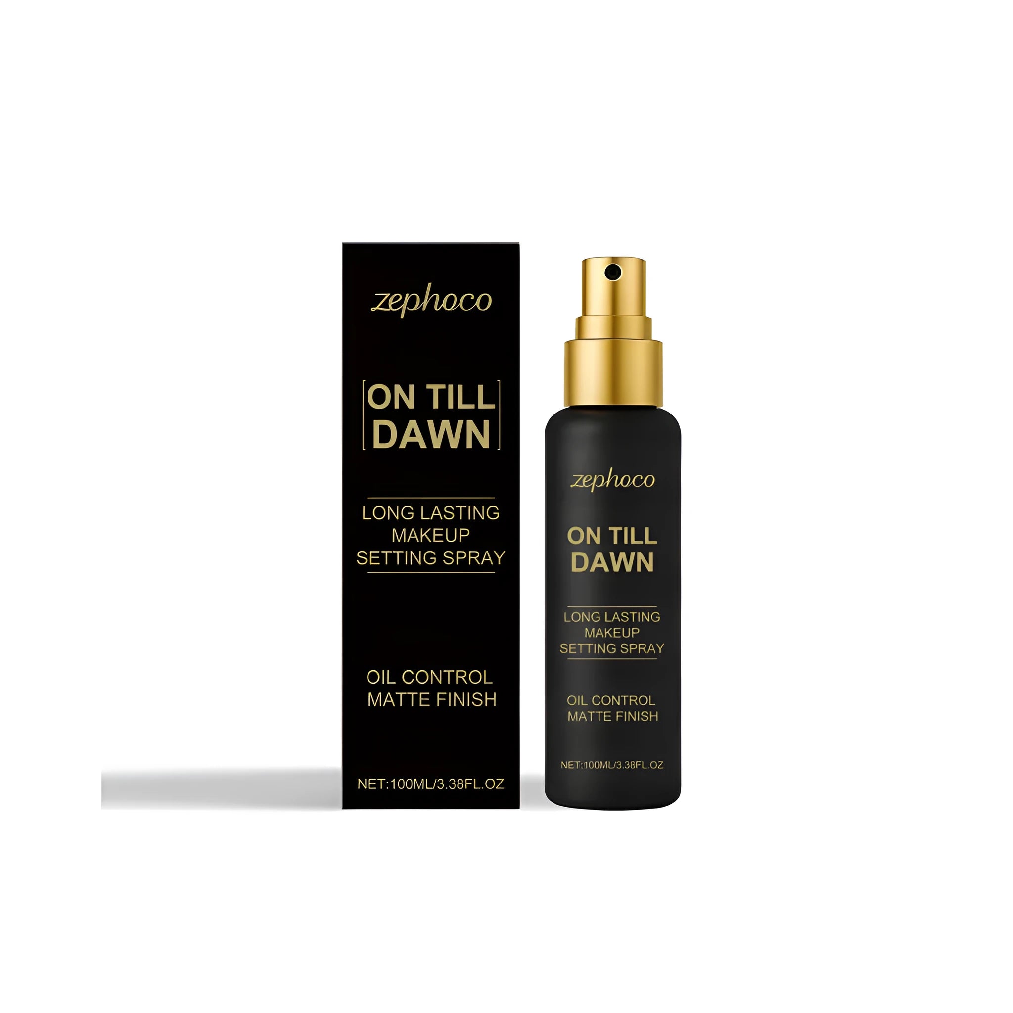 100ml makeup setting spray bottle with oil control and hyaluronic acid for long-lasting makeup