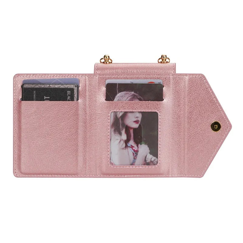 Samsung Z Flip phone case with side zipper card holder and kickstand, available in multiple colours
