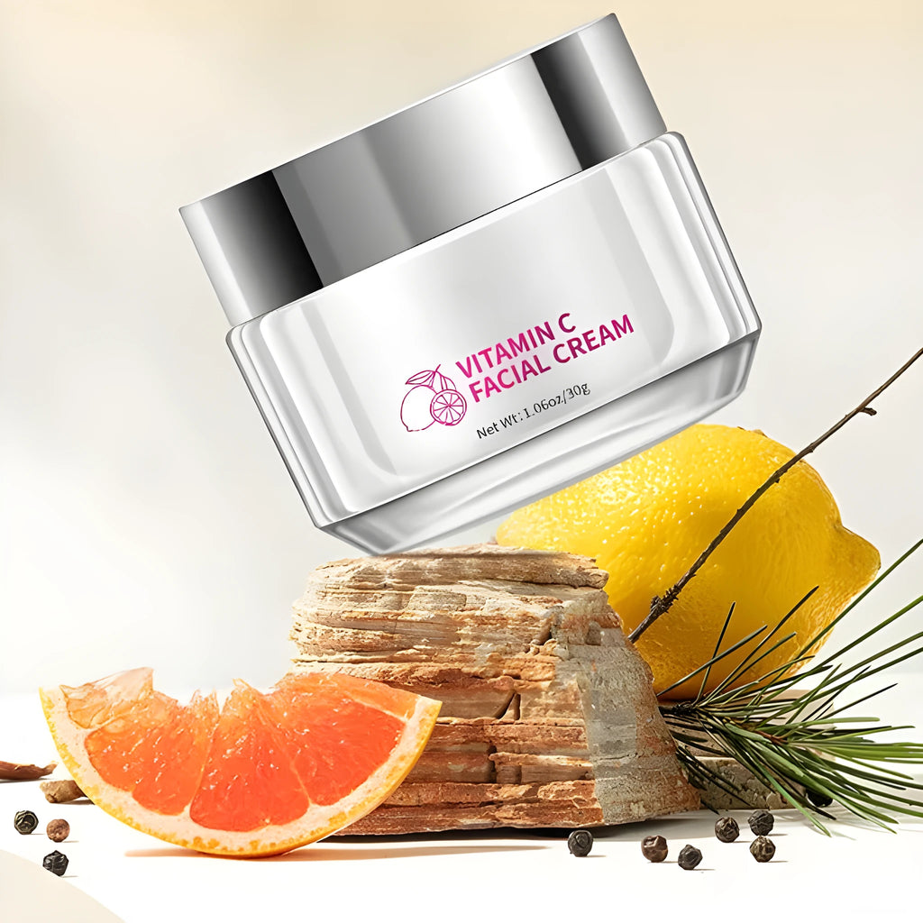 Vitamin C face cream 30g tube, universal skin type, compact 6x6x5.2cm size