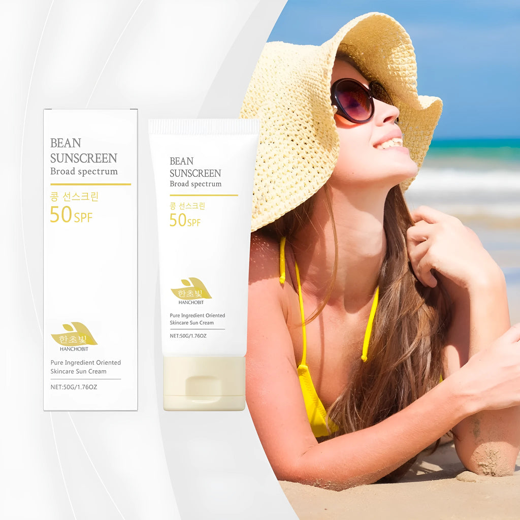 Soymilk Protective Cream SPF50+ PA++++ sunscreen tube 50g with fermented plant extracts