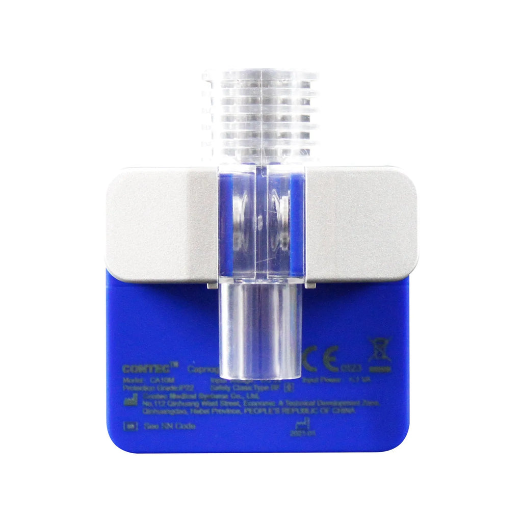 Veterinary mainstream CO2 capnograph CA10M monitor for EtCO2 and respiration rate, 59x56x59.5mm, 92g