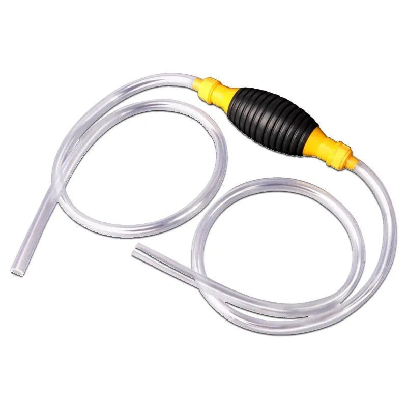 Manual car oil suction pipe emergency kit with rubber ball and multiple tube length options