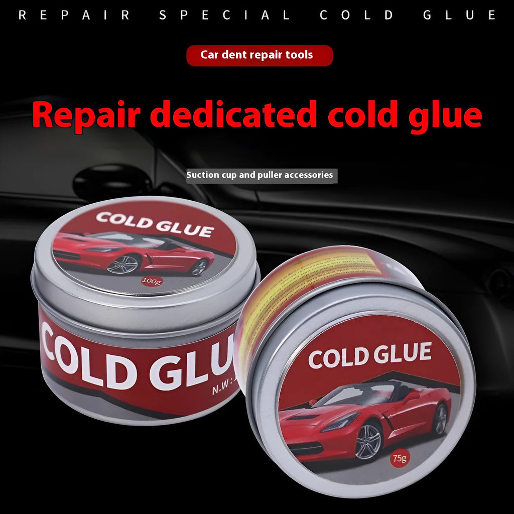 Automobile depression repair cold glue in 75g and 100g tubes for car bodywork dent removal