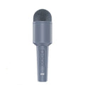 Bluetooth wireless karaoke microphone in pink, blue or green with built-in speaker and USB port