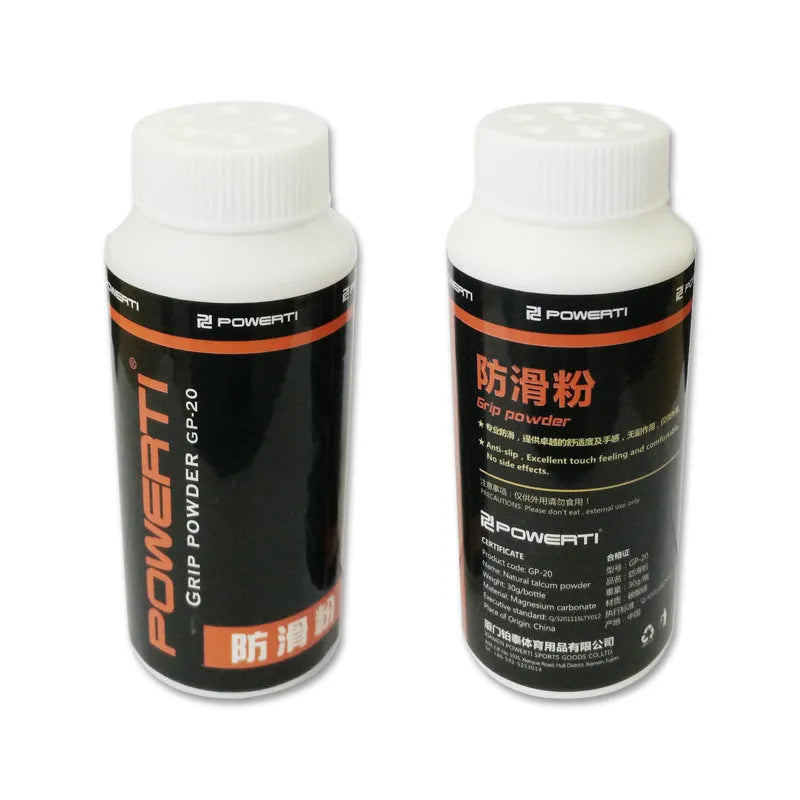 White magnesium carbonate sports anti-slip powder container for badminton tennis weightlifting